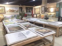 仙游油画绘就产业发展新天地