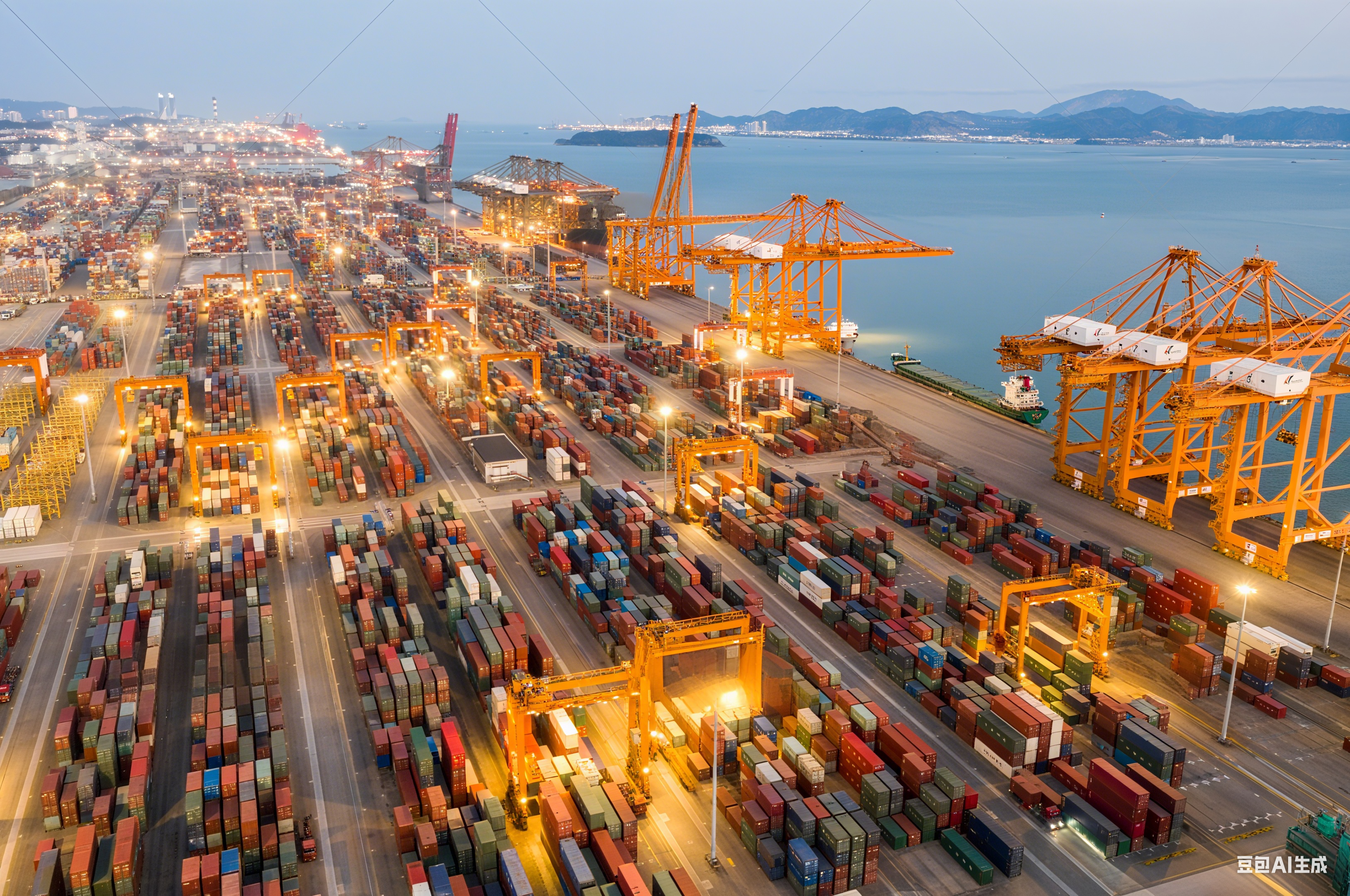 厦门的远海码头是我国第一个全自动化码头，与中欧班列对接，形成具有独特优势的过境货物海铁联运，实现陆丝与海丝的紧密连接