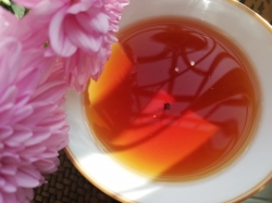 澄观自在照禅心 天地共酿九莲红