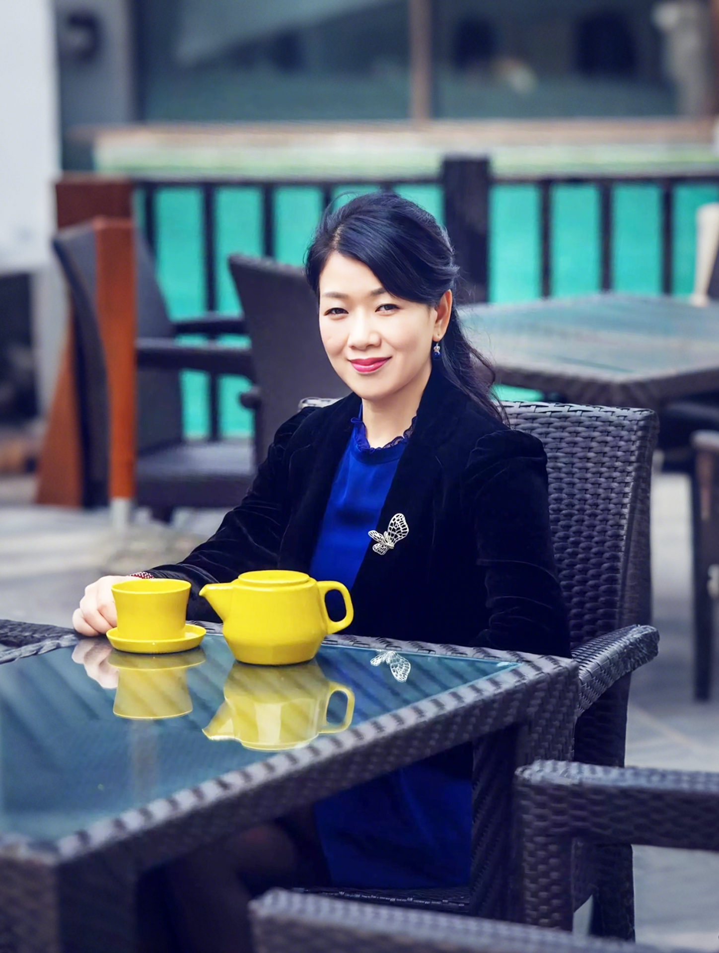 诚安蓝盾副董事长谌丽玲