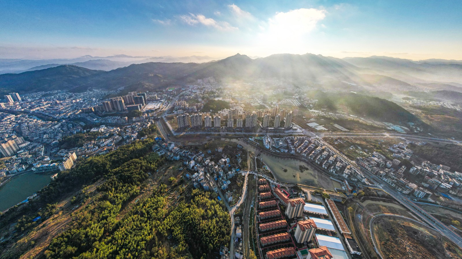 周宁城区(叶晓晖 摄)